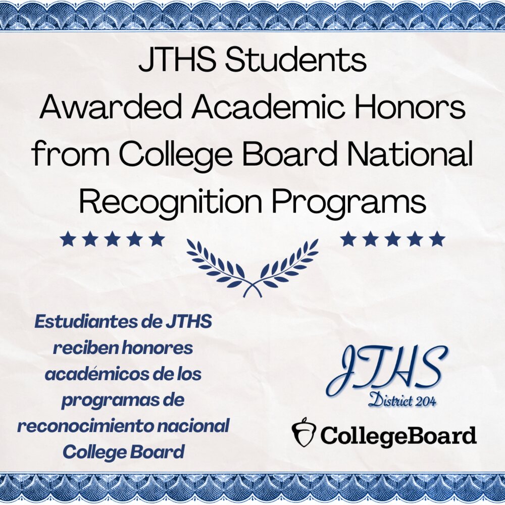 Joliet Township High School Students Awarded Academic Honors from ...